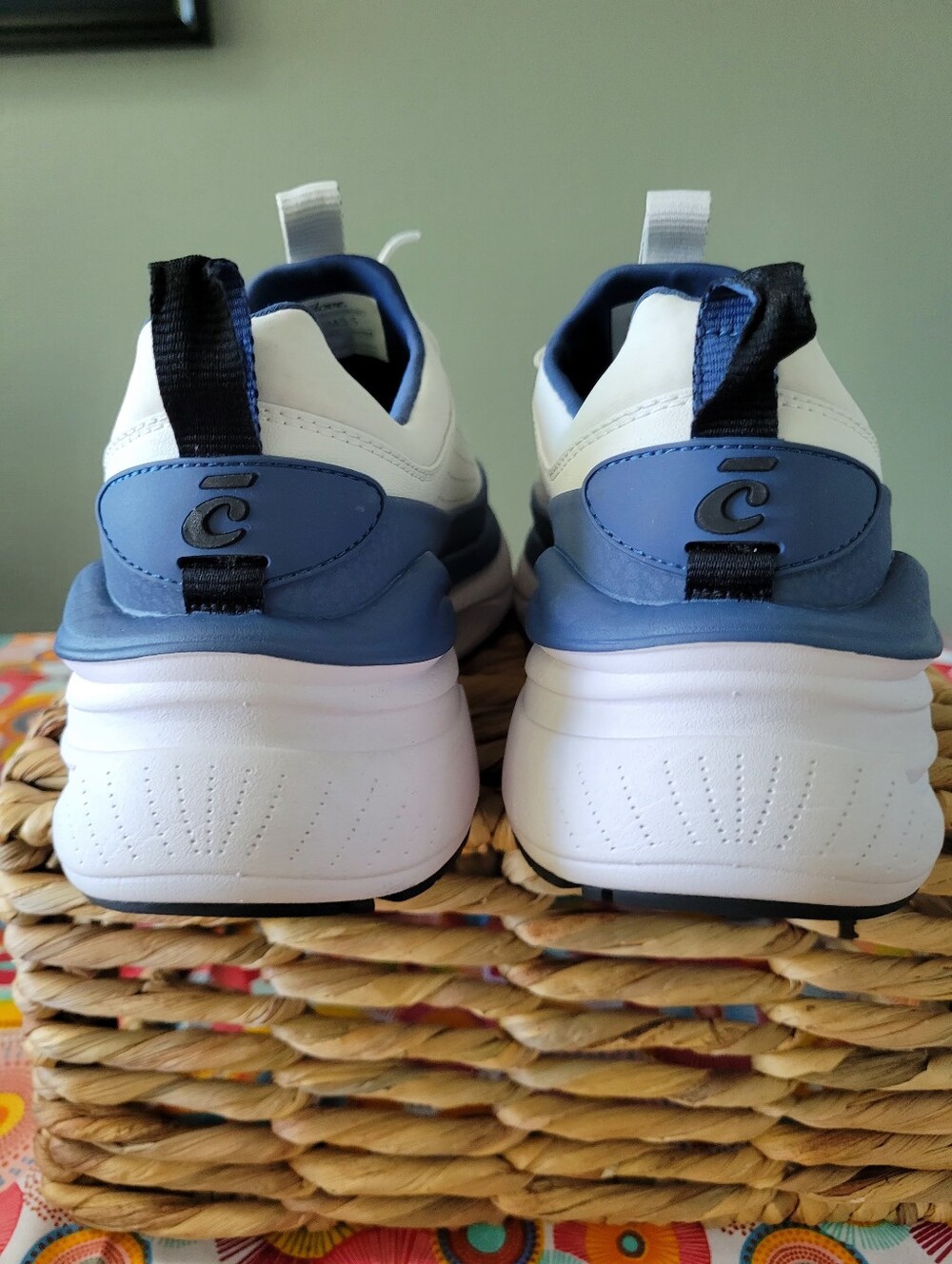 Clove Supercush™ Forte 2 Women's White/Navy Bungee Athletic Shoe Size 7 - Picture 4 of 10